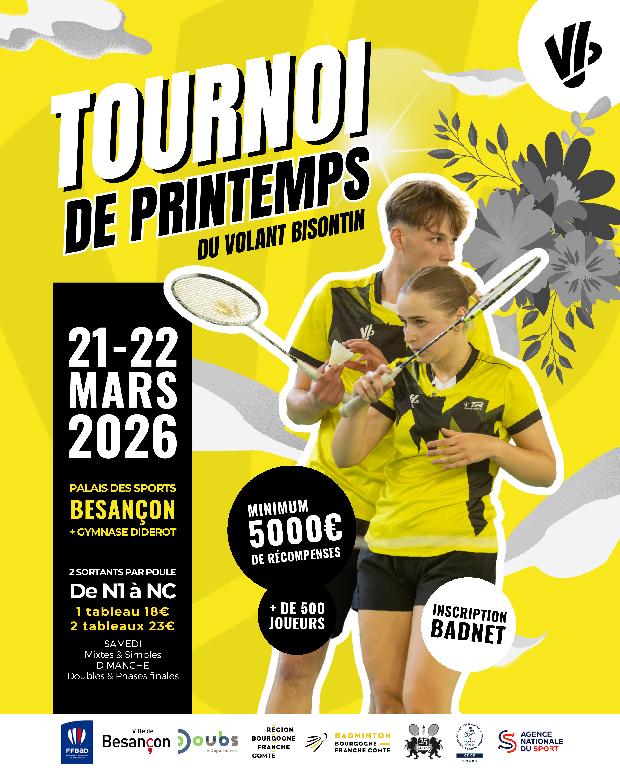 Tournoi de Printemps 2026